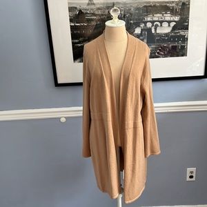 Beige long sweater Talbots size XL brand new